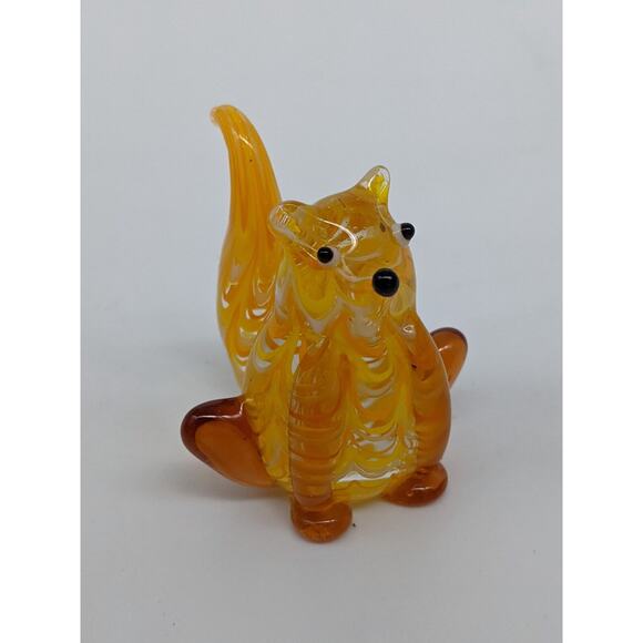 Squirrel Glass Figurine - Picture 1 of 4